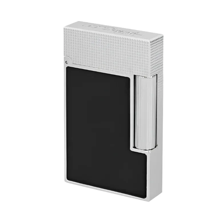 S.T. Dupont Line 2 Palladium Black Lacquer Lighter